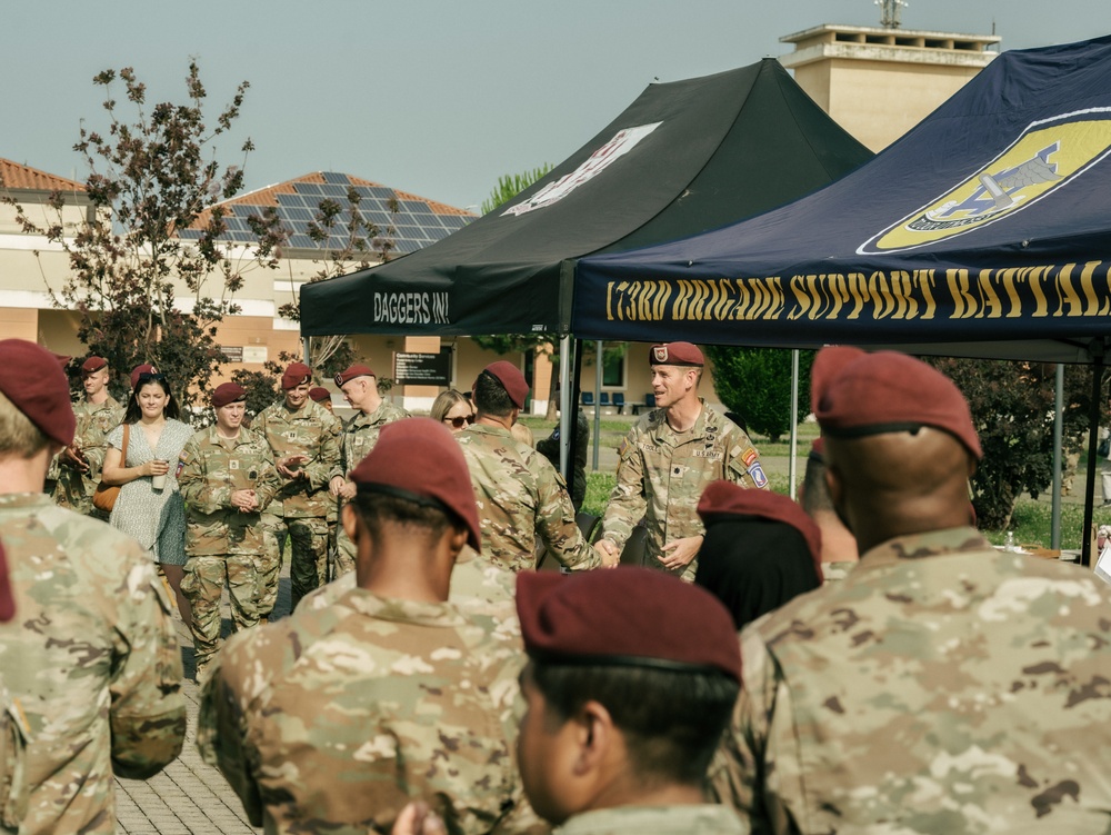 54th Brigade Engineer Battalion Conducts Final Ceremony, Transitions to 173rd Combat Engineer Company