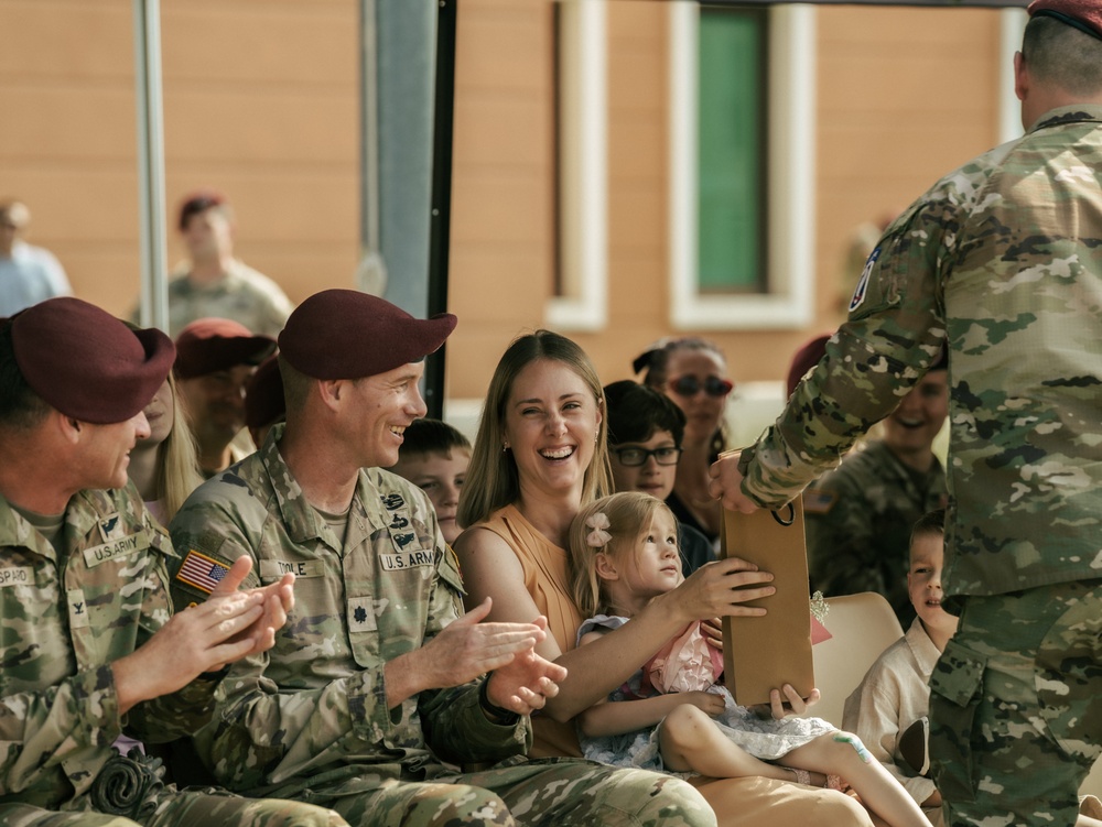 54th Brigade Engineer Battalion Conducts Final Ceremony, Transitions to 173rd Combat Engineer Company