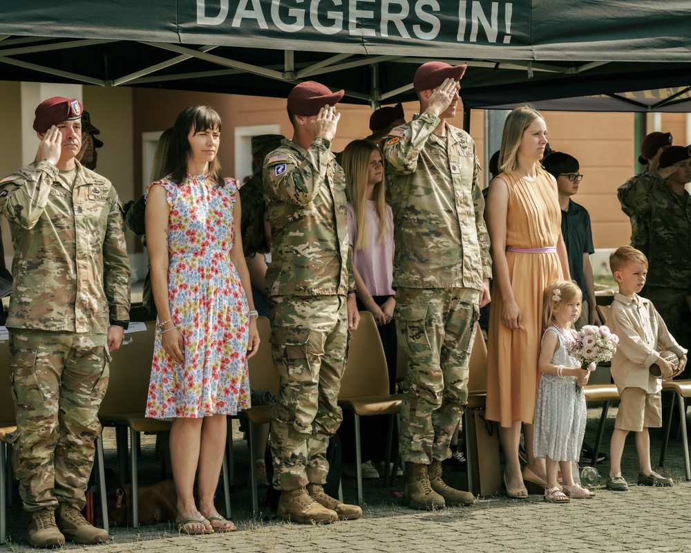 54th Brigade Engineer Battalion Conducts Final Ceremony, Transitions to 173rd Combat Engineer Company