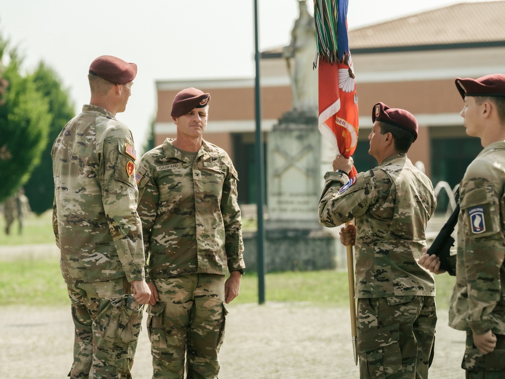 54th Brigade Engineer Battalion Conducts Final Ceremony, Transitions to 173rd Combat Engineer Company