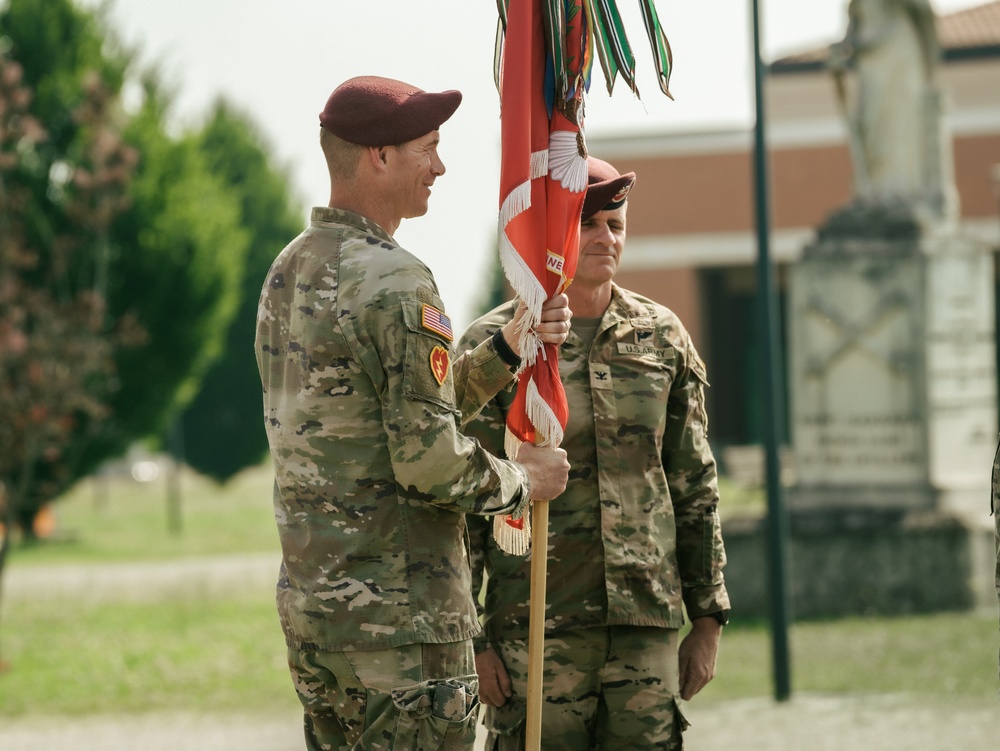 54th Brigade Engineer Battalion Conducts Final Ceremony, Transitions to 173rd Combat Engineer Company