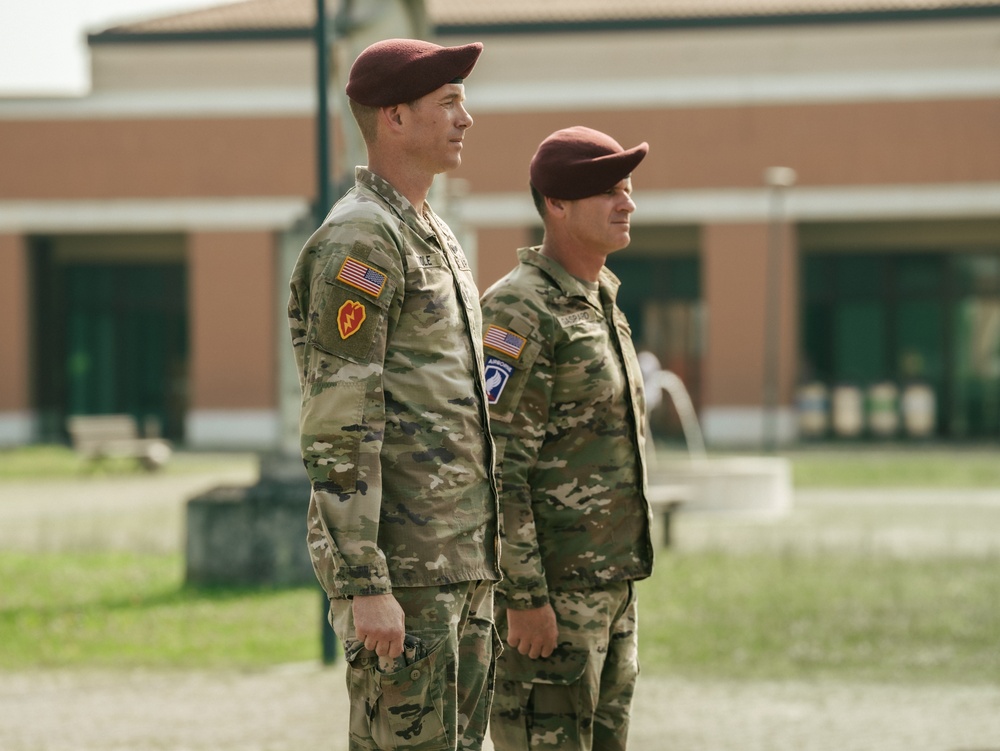 54th Brigade Engineer Battalion Conducts Final Ceremony, Transitions to 173rd Combat Engineer Company
