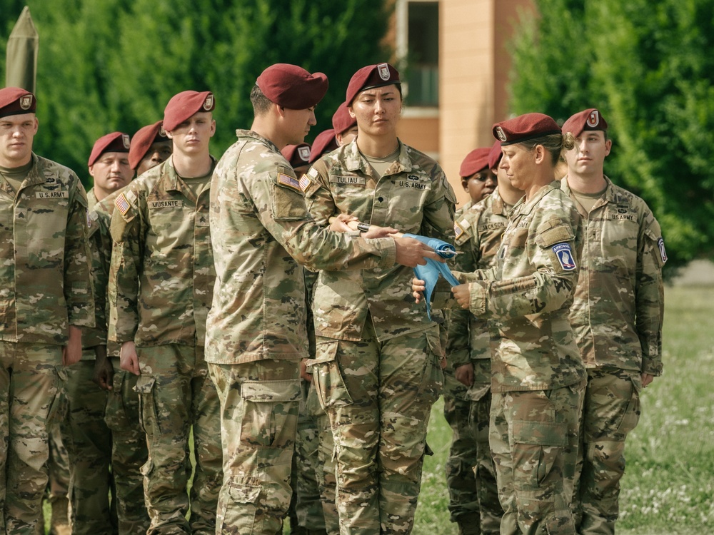 54th Brigade Engineer Battalion Conducts Final Ceremony, Transitions to 173rd Combat Engineer Company