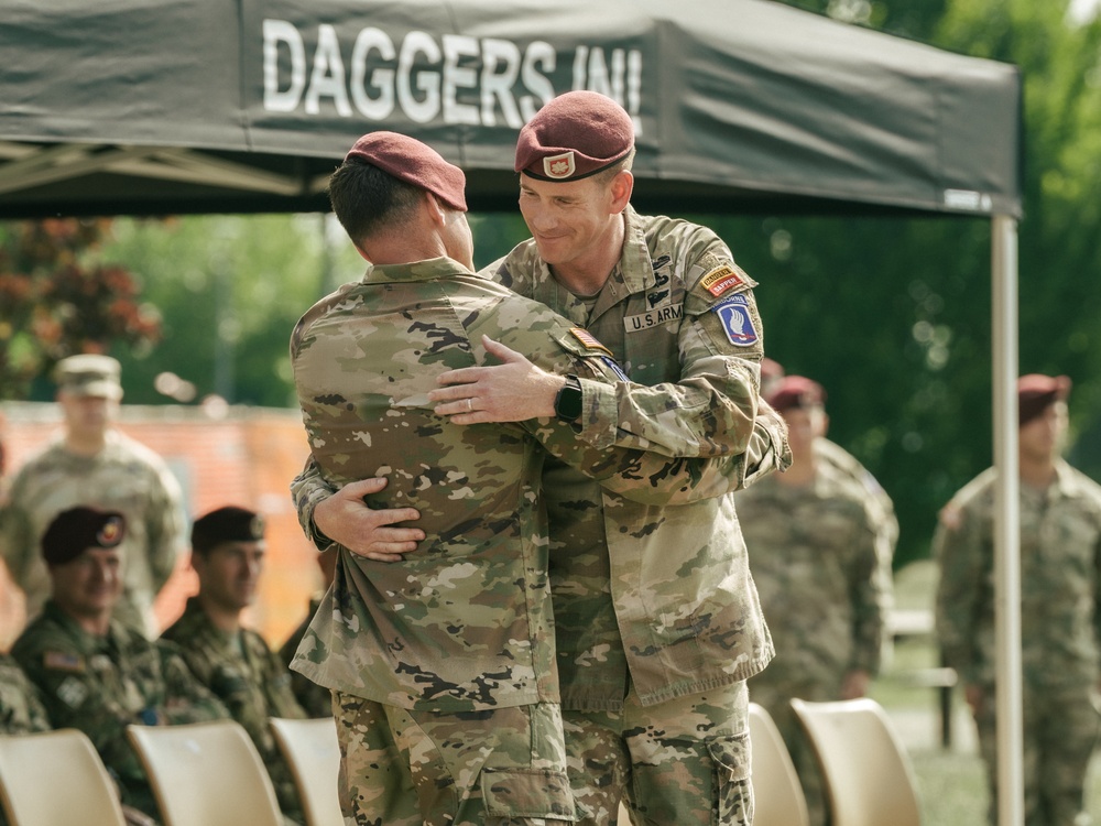 54th Brigade Engineer Battalion Conducts Final Ceremony, Transitions to 173rd Combat Engineer Company