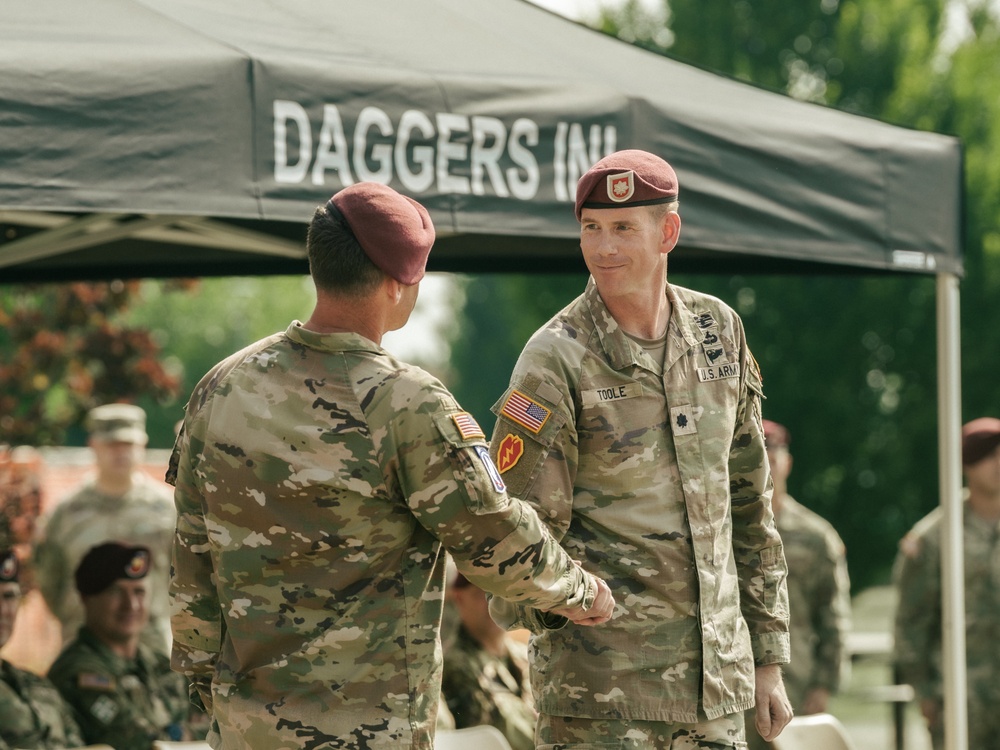 54th Brigade Engineer Battalion Conducts Final Ceremony, Transitions to 173rd Combat Engineer Company