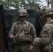 Iowa National Guard Soldiers coordinate training in the field