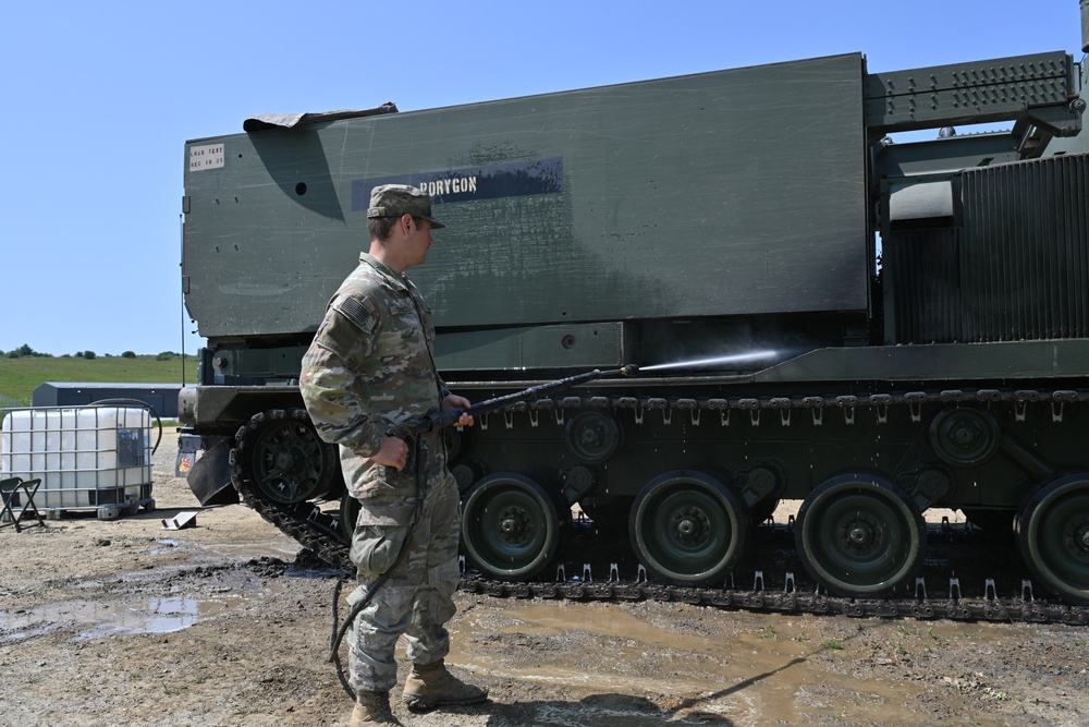 Saber Guardian 25: MLRS Wash