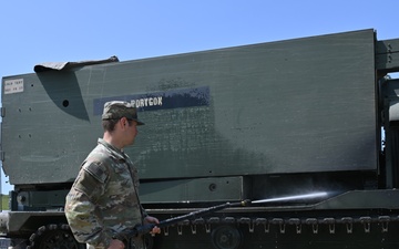 Saber Guardian 25: MLRS Wash