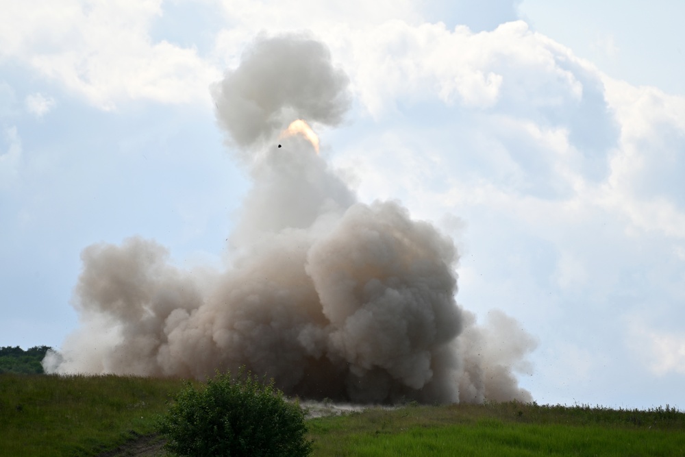 Saber Guardian 25: U.S. and Romania Joint Live Fire Exercise