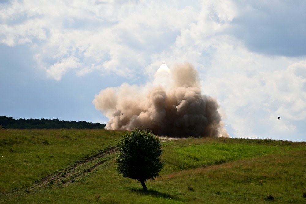 Saber Guardian 25: U.S. and Romania Joint Live Fire Exercise