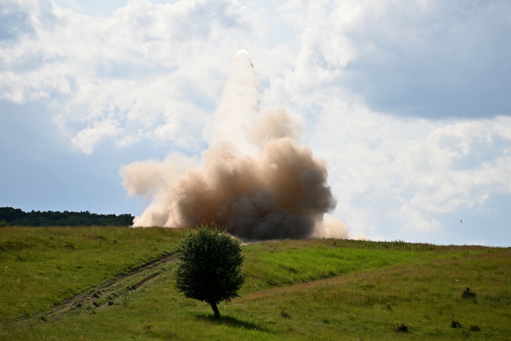 Saber Guardian 25: U.S. and Romania Joint Live Fire Exercise