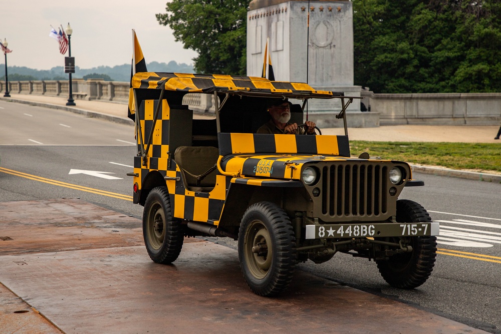 U.S. Army Soldiers, Equipment and Equestrian Teams Merge to Head to the Parade