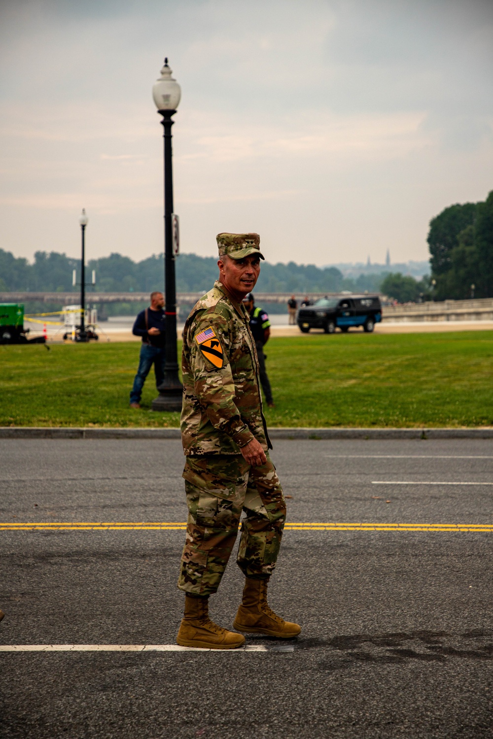 U.S. Army Soldiers, Equipment and Equestrian Teams Merge to Head to the Parade