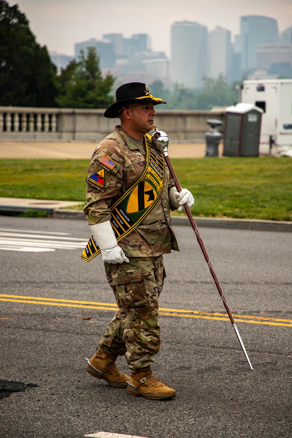 U.S. Army Soldiers, Equipment and Equestrian Teams Merge to Head to the Parade