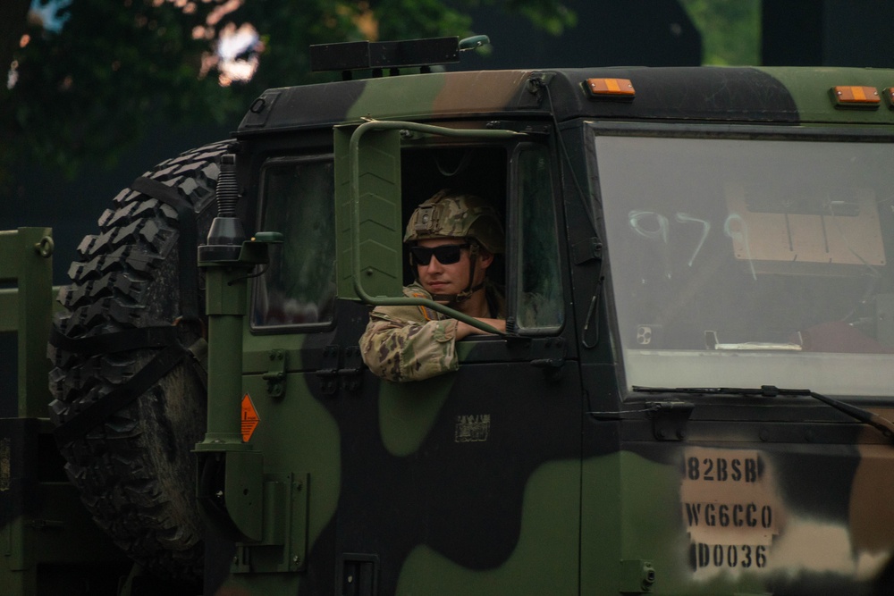 First Team Marches in U.S. Army 250th Birthday Parade