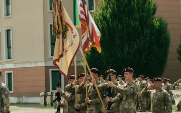 173rd Brigade Support Battalion Welcomes New Commander During Change of Command Ceremony in Vicenza