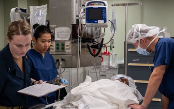 USNS Comfort Prepares Patients for Surgeries