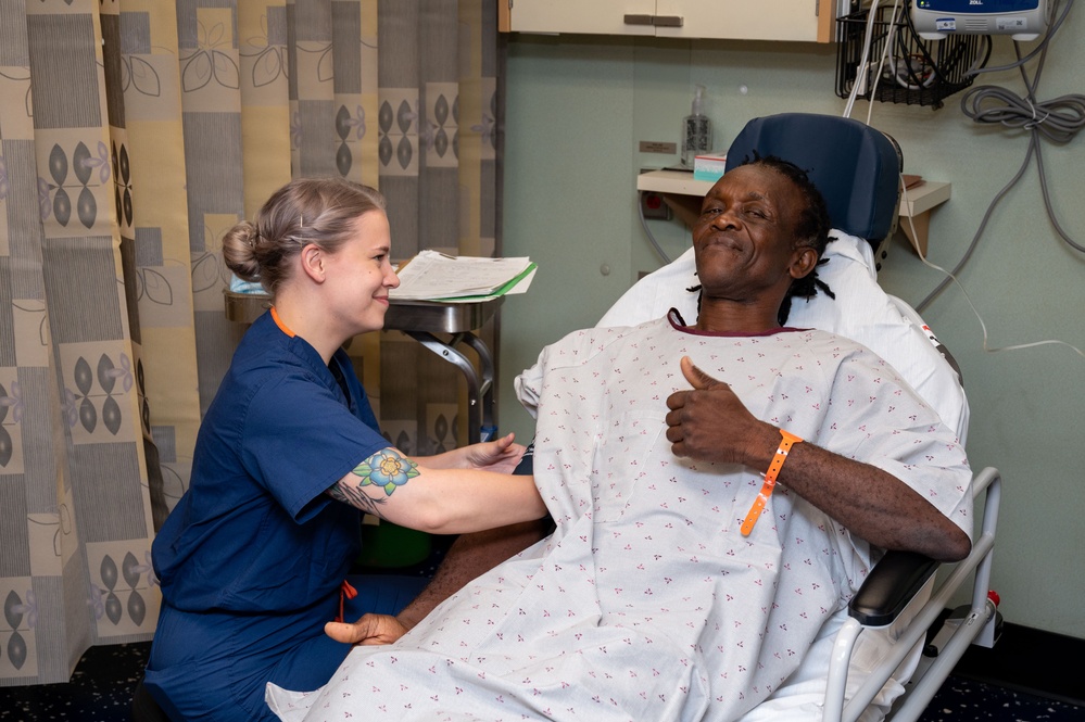 USNS Comfort Prepares Patients for Surgeries
