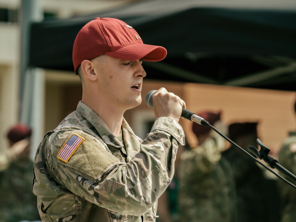 173rd Brigade Support Battalion Welcomes New Commander During Change of Command Ceremony in Vicenza
