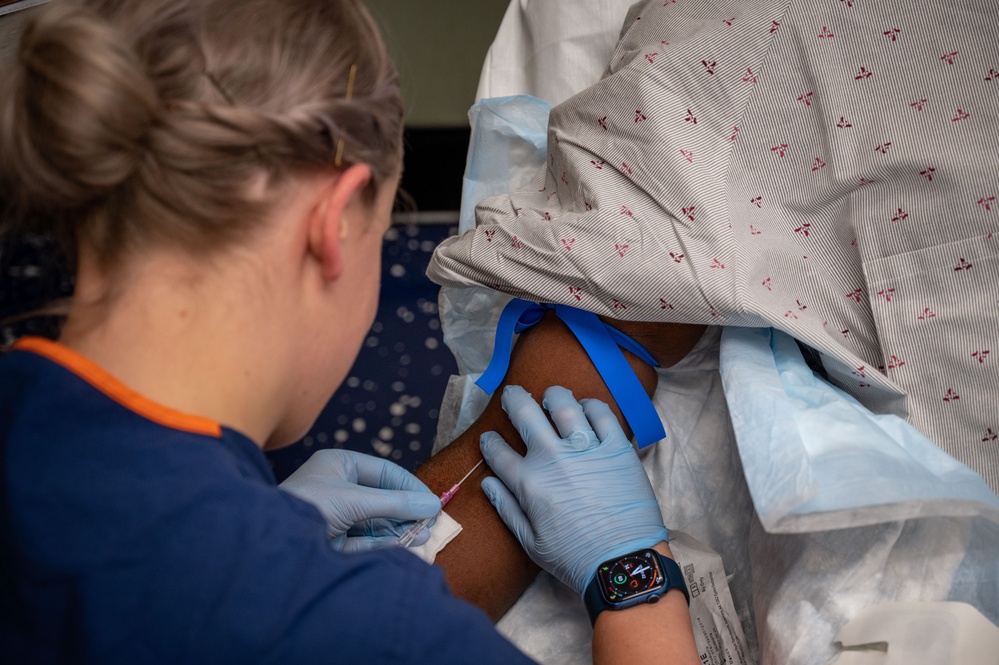USNS Comfort Prepares Patients for Surgeries
