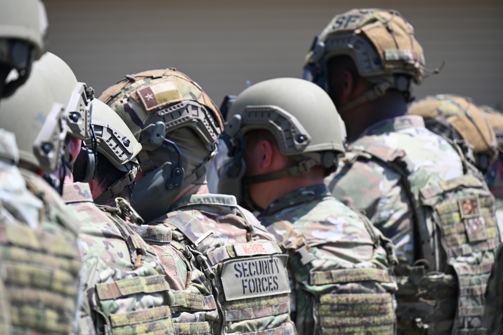 136th Security Forces Squadron Prepare for Operation TX Shield