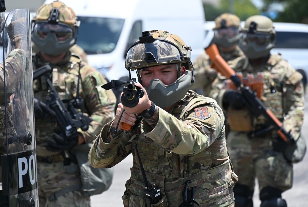 136th Security Forces Squadron Prepare for Operation TX Shield