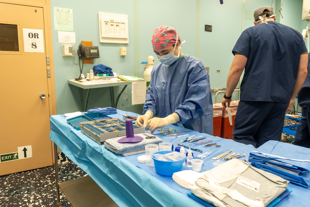 CP25 Surgeries Aboard USNS Comfort