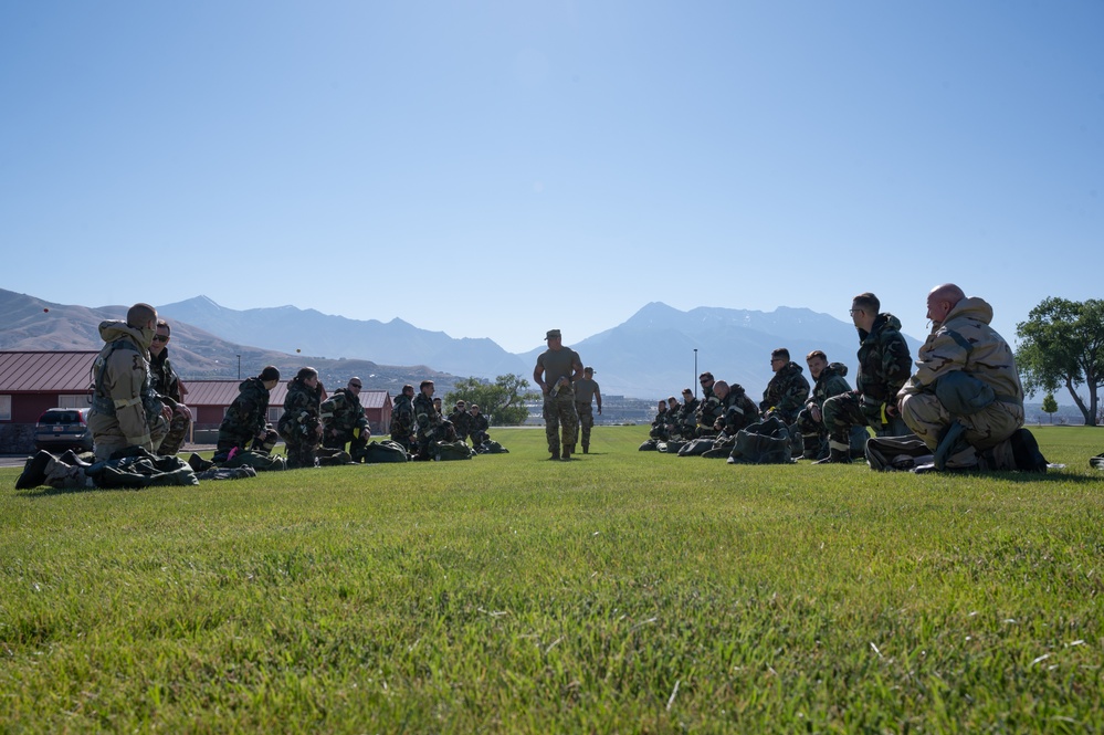 130th Mission Support Group trains in Utah