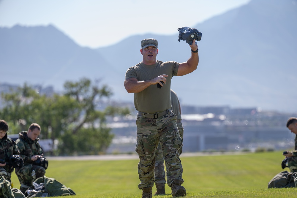 130th Mission Support Group trains in Utah