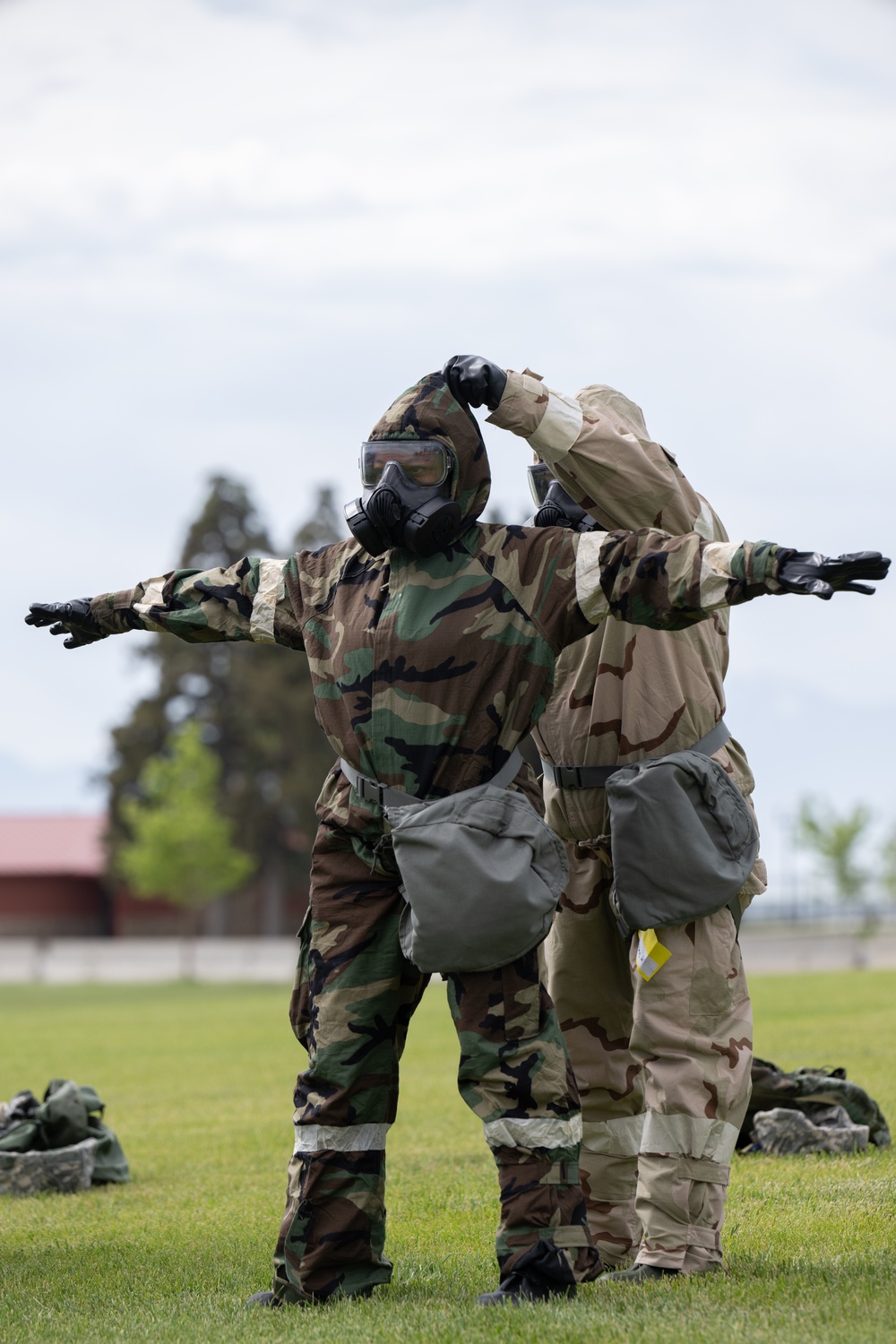 130th Mission Support Group trains in Utah