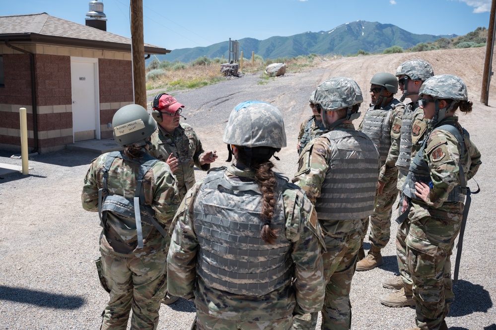 130th Mission Support Group trains in Utah
