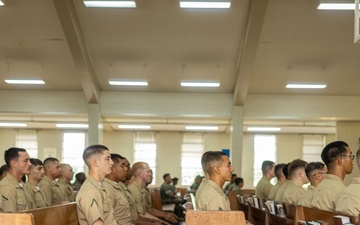 U.S. Marines Graduate from Lance Cpl. Seminar 3-25 on Camp Schwab