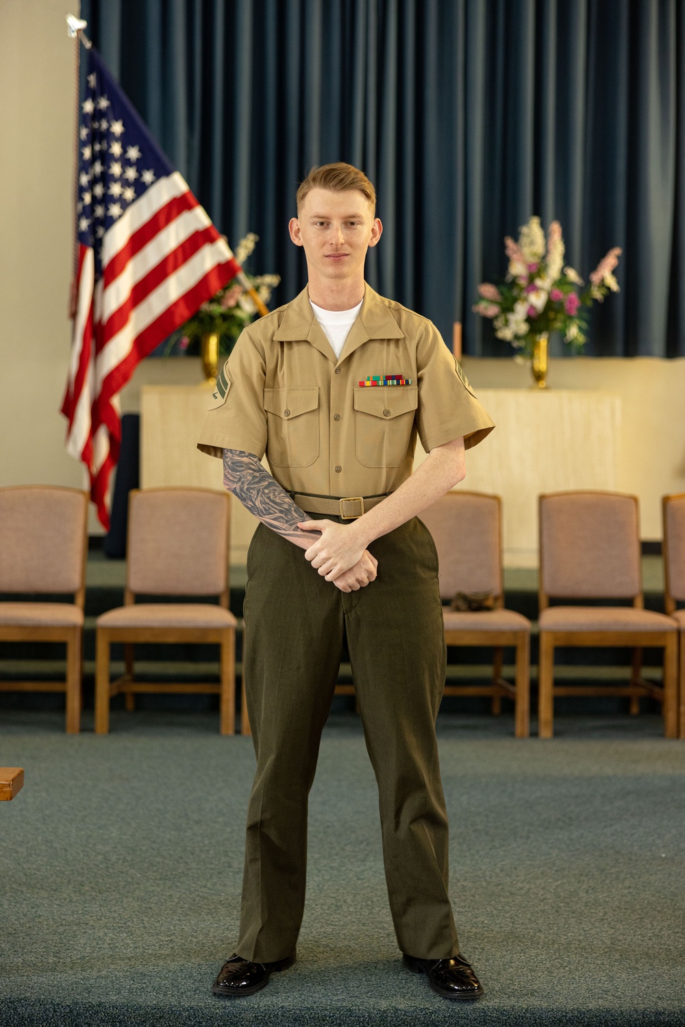 U.S. Marines Graduate from Lance Cpl. Seminar 3-25 on Camp Schwab