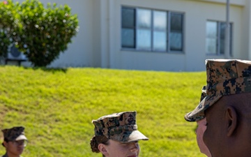 U.S. Marine Promotes to The Rank of Corporal on Camp Schwab