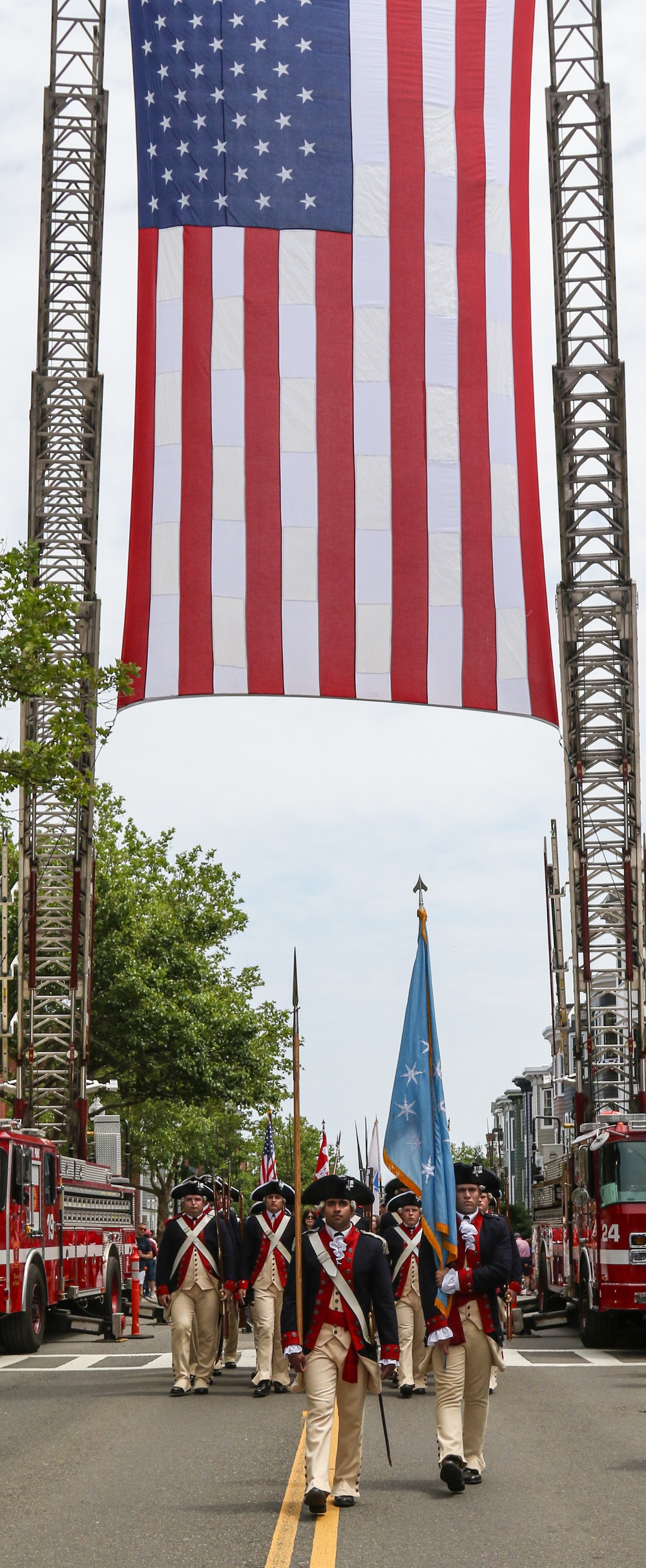 Bunker Hill 250th Anniversary Parade