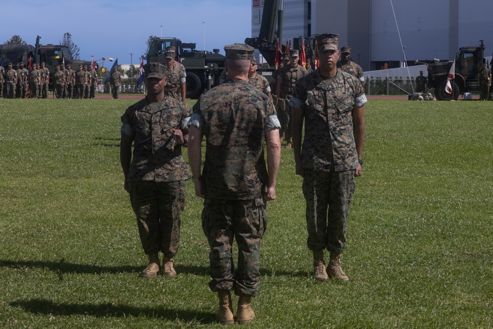 3rd Marine Logistics Group Relief and Appointment Ceremony