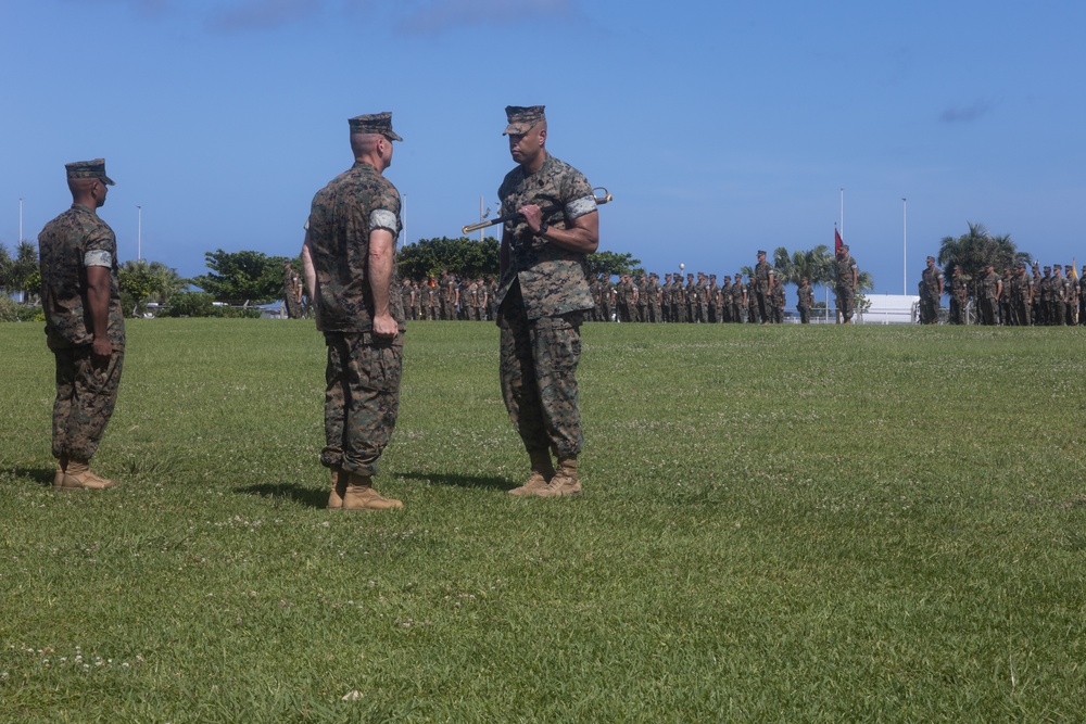 3rd Marine Logistics Group Relief and Appointment Ceremony