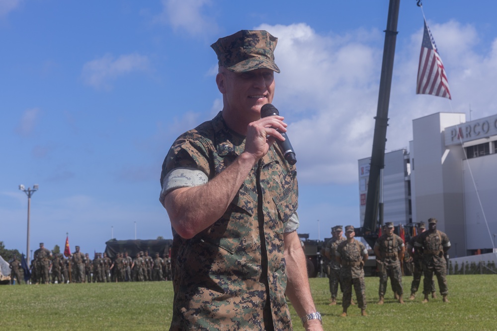 3rd Marine Logistics Group Relief and Appointment Ceremony