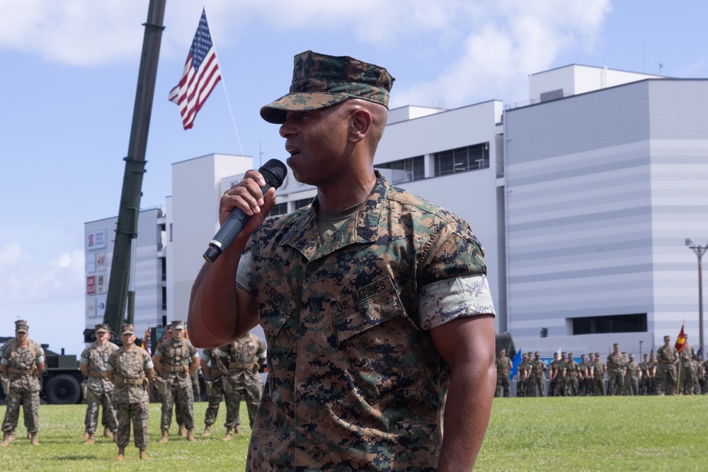 3rd Marine Logistics Group Relief and Appointment Ceremony