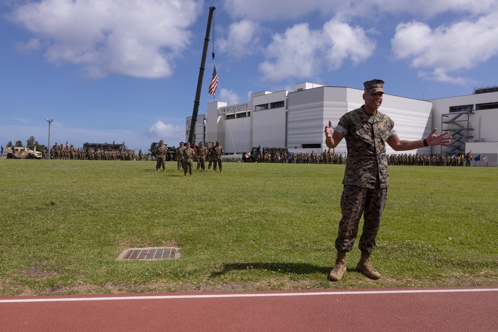 3rd Marine Logistics Group Relief and Appointment Ceremony