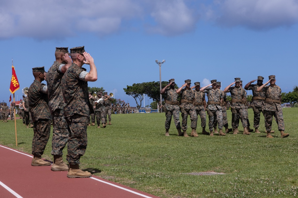 3rd Marine Logistics Group Relief and Appointment Ceremony