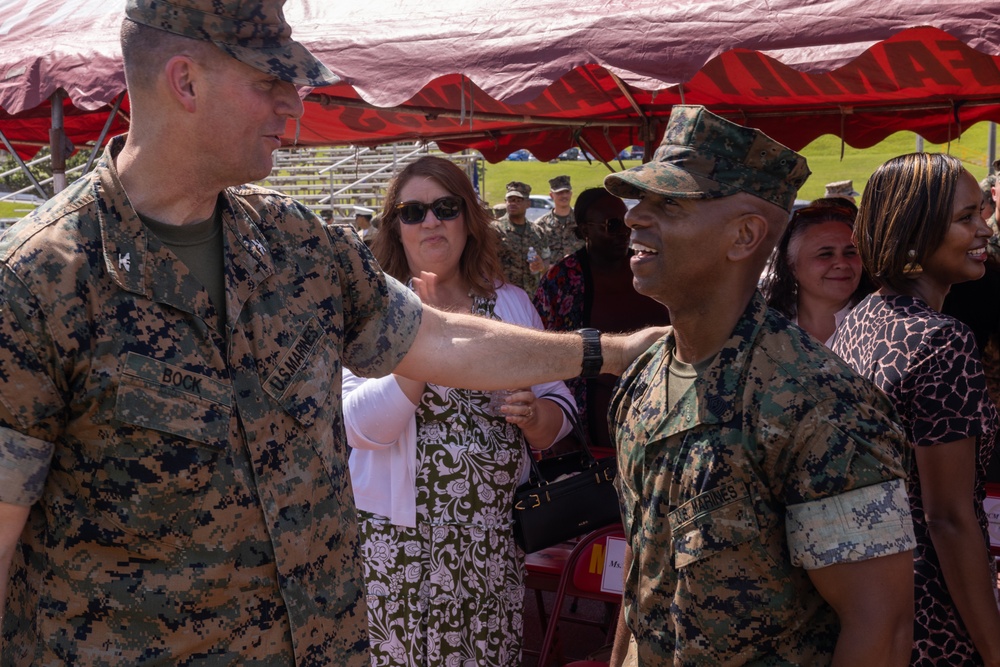 3rd Marine Logistics Group Relief and Appointment Ceremony