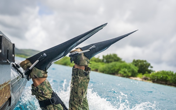 EODMU5 Republic of Singapore Naval Diving Unit UNDET Training