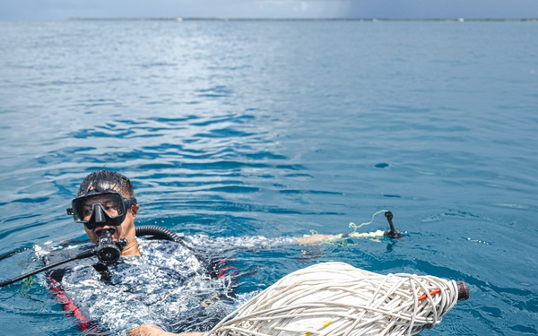 EODMU5 Republic of Singapore Naval Diving Unit UNDET Training