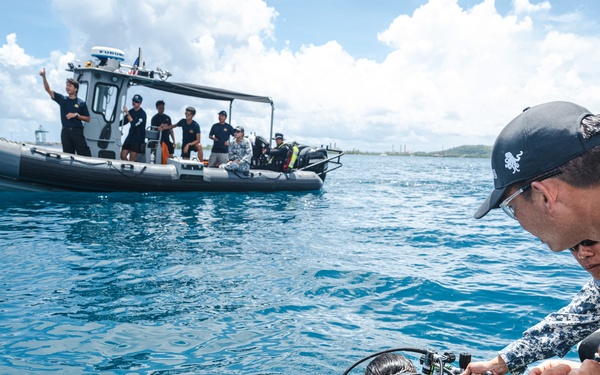 EODMU5 Republic of Singapore Naval Diving Unit UNDET Training