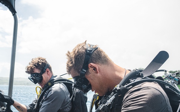 EODMU5 Republic of Singapore Naval Diving Unit UNDET Training