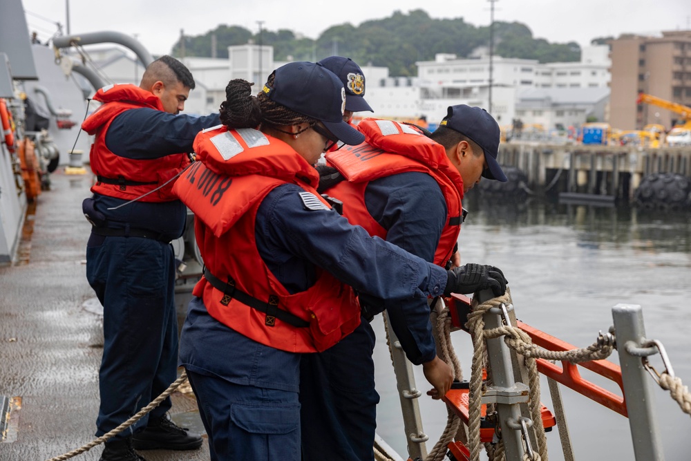 Shoup pulls out of Yokosuka