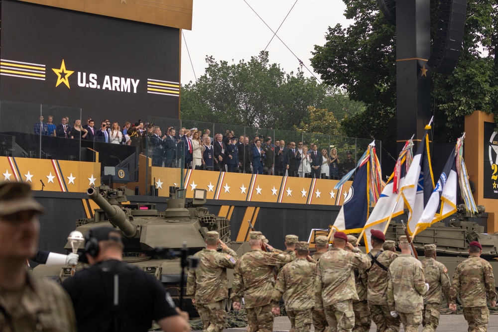 Army 250 Parade Celebration