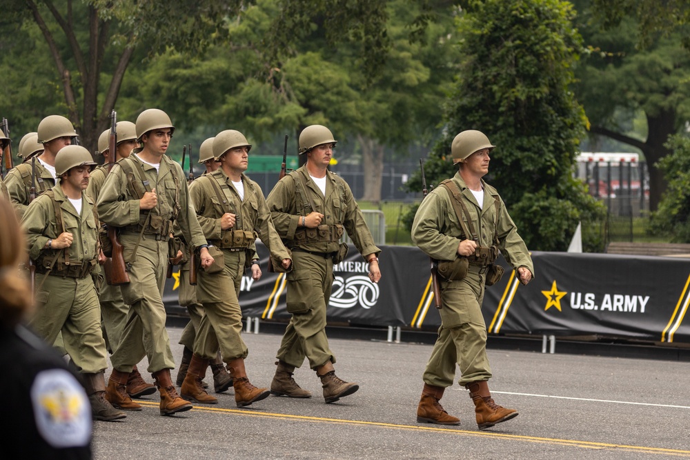 Army 250 Parade Celebration