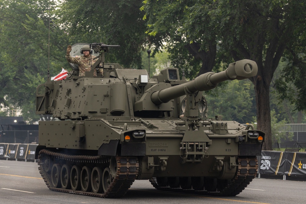 Army 250 Parade Celebration